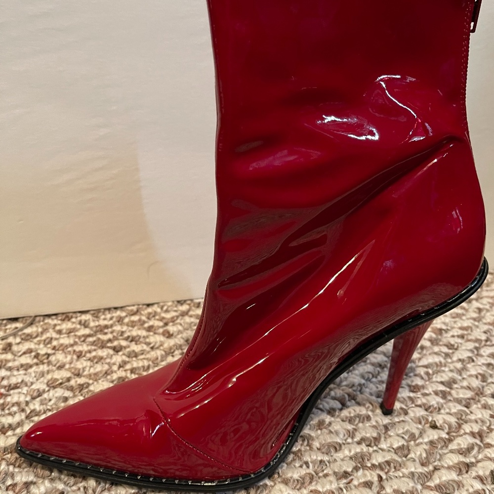 Red Heeled Bootie
